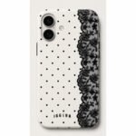 Coque I G G Y R A Dentelle À Pois